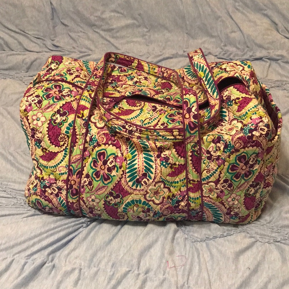 Disney World Vera Bradley duffel bag purple